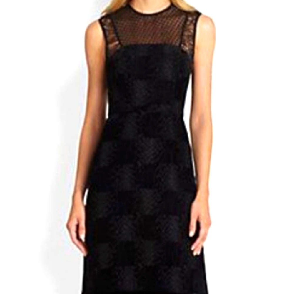 Nanette Lepore Enchante Lace and Velvet Dress